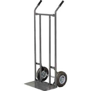 ＴＲＵＳＣＯ　スチールパイプ製二輪車　Ｈ１２１０　すくい板２０５Ｘ４７０　３０１１