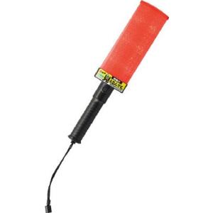 緑十字　ＬＥＤ合図灯（赤）・幅広タイプ　全長３８７ｍｍ（発光部２００×８３ｍｍ）
