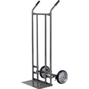 ＴＲＵＳＣＯ　スチールパイプ製二輪車　Ｈ１２１０　すくい板２０５Ｘ４７０　４０１１