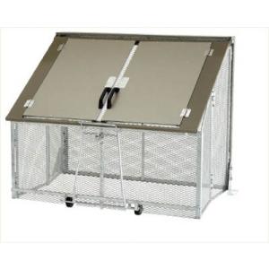 リッチェル　折りたたみ式屋外用ゴミ箱ラク折りくん　間口１３５０　８００Ｌ