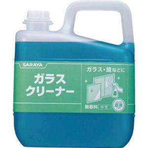 サラヤ　油ガラス用洗浄剤　ガラスクリーナー　５Ｋｇ　詰替用