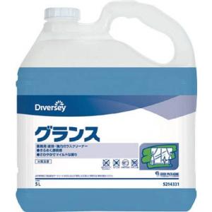 ディバーシー　ガラスクリーナー　グランス　５Ｌ