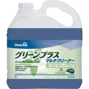 ディバーシー　洗浄剤　グリーンプラスマルチクリーナー　５Ｌ