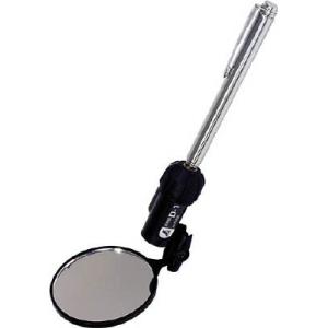 シンワ　点検鏡Ｄ−１　丸型　直径６０ｍｍライト付