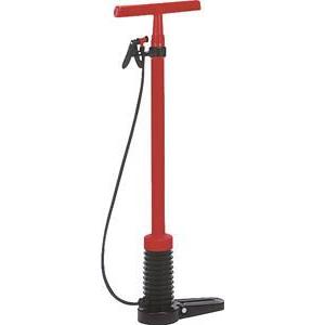 フルプラ　空気入れ“ダイヤポンプ”（減圧タンク付）　レッド