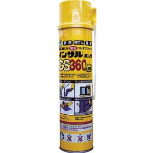 ＡＢＣ　一液型簡易発泡ウレタン（ノズル充填タイプ）インサルパックＧＳ３６０５７０ｇ