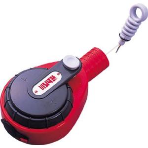 たくみ　ポケット型墨つぼ　ポケスミ(手動巻)　赤