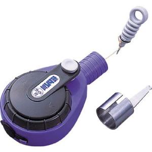 たくみ　ポケット型墨つぼ　ポケスミ(手動巻)　青