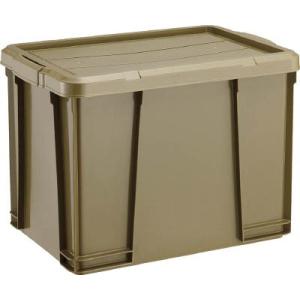 ＴＲＵＳＣＯ　フタ式収納ケース　ライトボックス　８６Ｌ　ＯＤ色