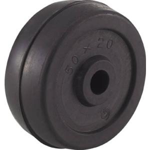 ＴＲＵＳＣＯ　二輪運搬車用車輪　Φ５０ゴム車輪　４０１１用補助車輪