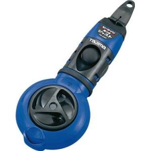 タジマ　ピーライン墨つぼジャスト(自動巻)　青／２０ｍ