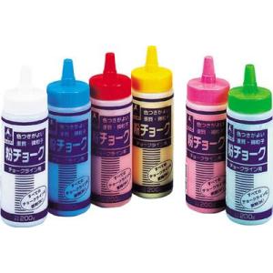 たくみ　粉チョーク  白／青／黄／赤