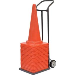 ＴＲＵＳＣＯ　ロードコーンキャリー　幅４００Ｘ高さ１２３０Ｘ奥行５８５ｍｍ