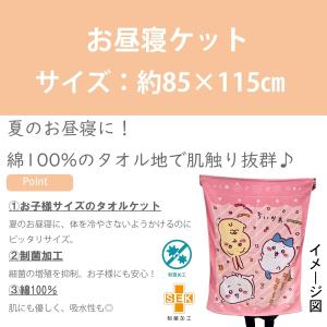ちいかわ お昼寝ケット タオルケット キャラク...の詳細画像1