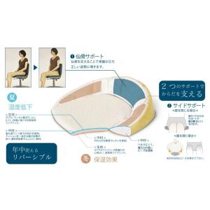 仙骨サポート座布団 デスクワークの方におすすめ...の詳細画像4