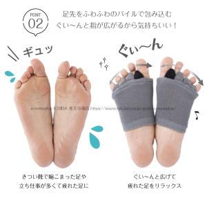 人気 ふわふわ足指カバー3色組 足指 広げる ...の詳細画像5