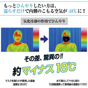 冷感〔すっぴん日よけカバー〕 冷感 マスク フ...の詳細画像5