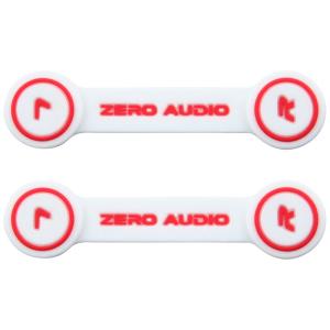 ZERO AUDIO ヘッドホンクリップ ホワイト ZA-CLP-WR 2個入
