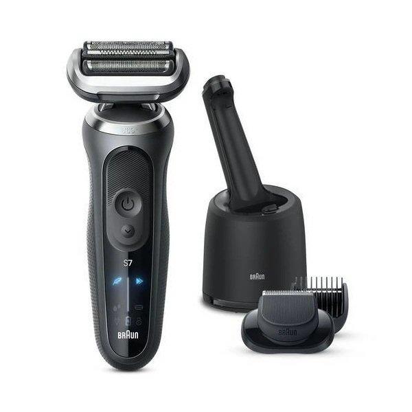 ブラウン Braun シリーズ7 72-G7530cc アルコール洗浄器付き グレー 耐水設計