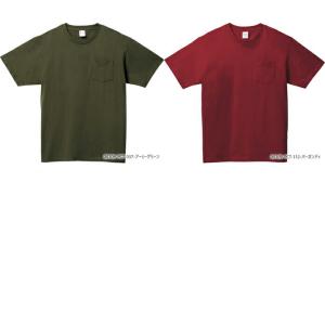 ポケット付き tシャツ 無地 半袖 厚手 Pr...の詳細画像3