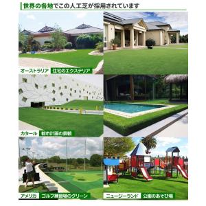 人工芝 ロール 【 リアル人工芝 】 1mx1...の詳細画像4