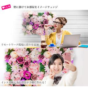 ウォールフラワー 花壁掛け リアル壁掛造花 【...の詳細画像5