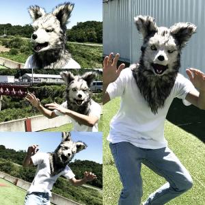 口が動く アニマルムービングマスク 【 wol...の詳細画像5
