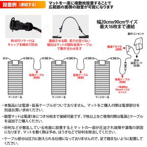 階段 玄関 融雪マット 【 マットけーる 】 ...の詳細画像4