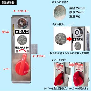 無人販売機 ロックンロッカー無人くん専用 コイ...の詳細画像2