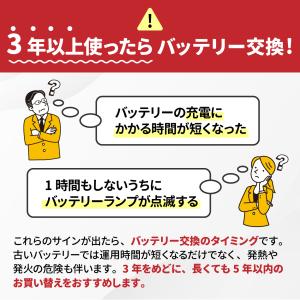 BT7X スタンダード リチウムイオンバッテリ...の詳細画像3
