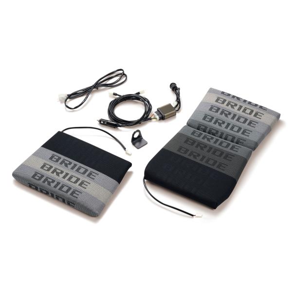 BRIDE/ブリッド  シートヒーター内蔵クッション グラデーションロゴ  オプションパーツ　商品番...