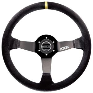 sparco/スパルコ L777 ブラックレザー/ブラックスポーク 商品番号