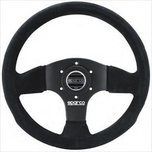 sparco/スパルコ L777 ブラックレザー/ブラックスポーク 商品番号