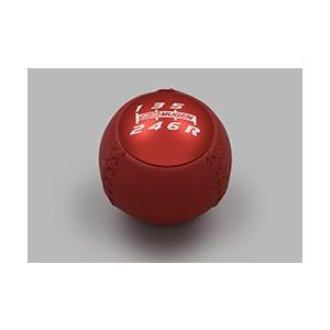 無限/MUGEN レザーシフトノブ レッド シビック タイプR ユーロ/FN2 商品番号：54102...