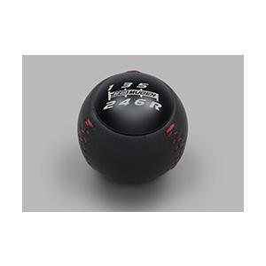 Eld CRZ用 無限 フロアマット カーボンシフトノブ 無限カーボンシフトノブへの交換と、スエード貼り（ホンダ CR-Z