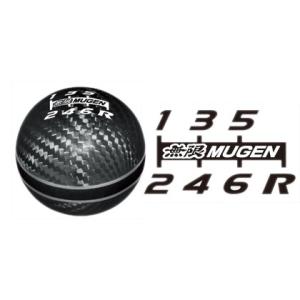 無限（MUGEN） カーボンシフトノブ レッド CR-Z/ZF1、ZF2（MT車） 商品