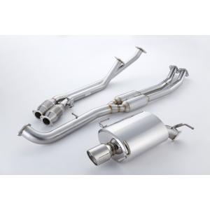 nismo/ニスモ EXHAUST SYSTEM/エキゾーストシステム マフラー NE-1 ステンレス スカイラインGT-R BNR33 2ドア車 商品番号：20000-RSR3A｜e-naniwaya