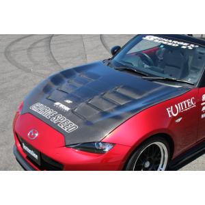 ncロードスター カーボンボンネット　新品未使用 ガレージベリー Vary」ロードスター（NCEC）前期用カーボンボンネット