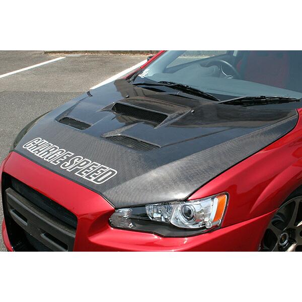 チャージスピード CHARGESPEED LANCER EVOLUTION X CZ4A ボンネット...
