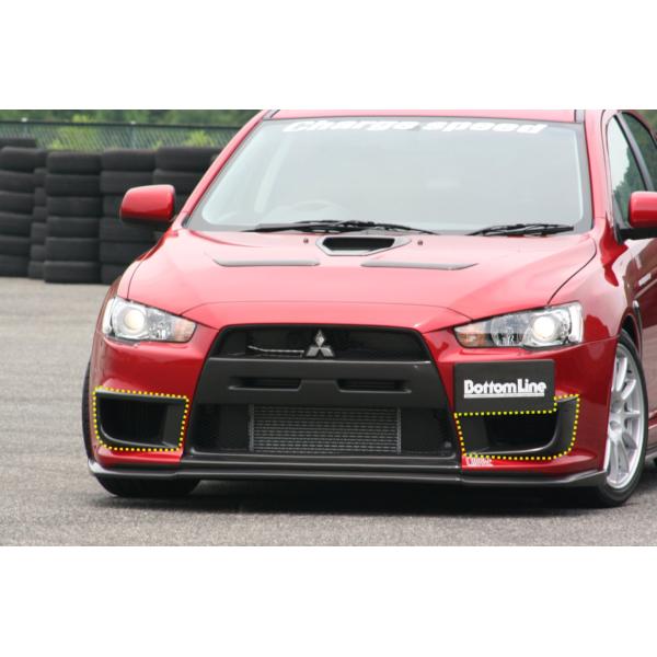 チャージスピード CHARGESPEED LANCER EVOLUTION X CZ4A サイドダク...
