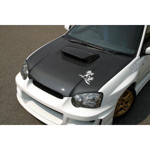 チャージスピード インプレッサ WRX GD# ボンネット タイプ1 ダクト