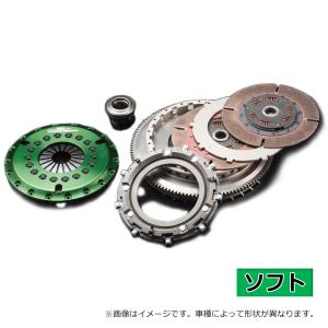 OS技研 OSハイパフォーマンスクラッチ　ストリートマスター type-R ツインメタル　ソフト　BRZ　ZC6/ZD8　エンジン：FA20/FA24　ディスク径184mm｜e-naniwaya