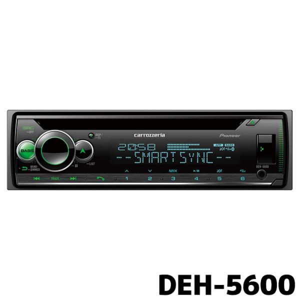 DEH-5600 パイオニア カーオーディオ カロッツェリア 1DIN CD/Bluetooth/U...