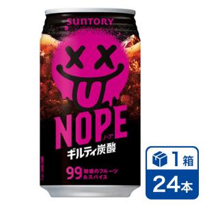 SUNTORY（サントリー） 「24本」 NOPE ノープ ギルティ炭酸 600ml 24本
