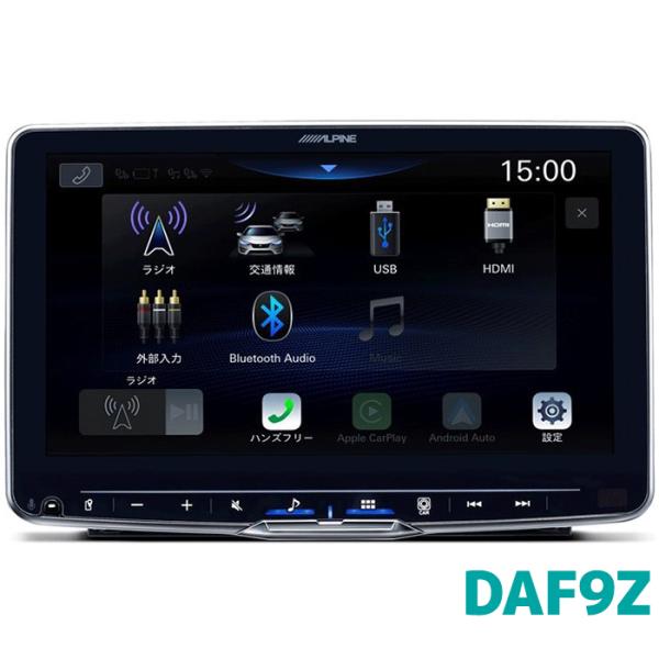 アルパイン ディスプレイオーディオ DAF9Z 9型 フローティングビッグ DA