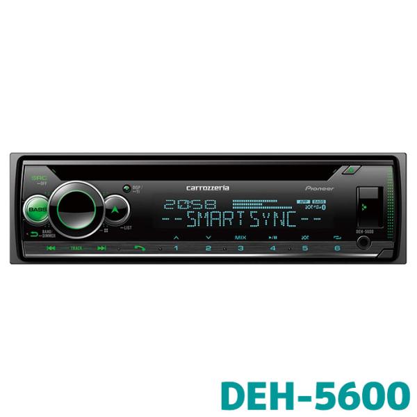 DEH-5600 パイオニア カーオーディオ カロッツェリア 1DIN CD/Bluetooth/U...