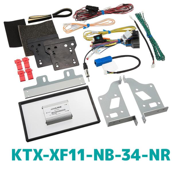 アルパイン 取付キット KTX-XF11-NB-34-NR N-BOX(JF3/4系)ナビ装着パッケ...