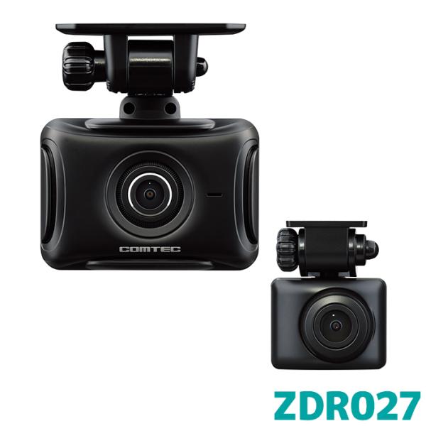 ZDR027 コムテック ドライブレコーダー 前後2カメラ TARVIS搭載 GPS 32GB付属 ...