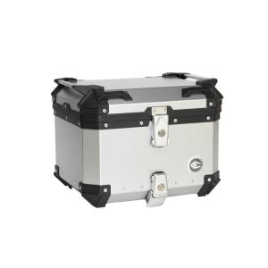 【送料無料】COOCASE（クーケース）アルミトップケース Q1｜CCX450S ｜シルバー｜容量：45L｜e-net