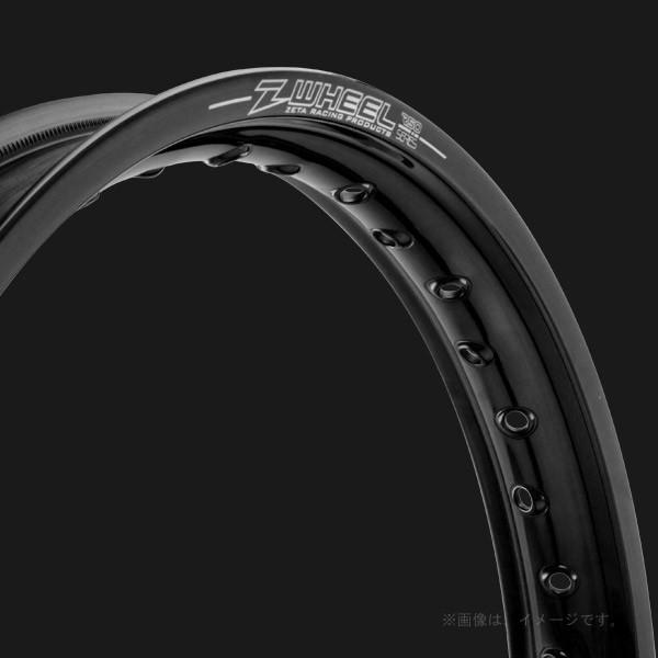 ZETA（ジータ） Z-WHEEL（Zウィール） R50リム　フロント ブラック(D7891)